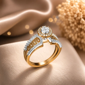 Diamond Lou Helium Ring