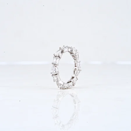 multi-cut solitaire ring